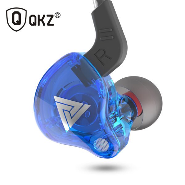 QKZ AK6 sports earphones in-ear wired control with microphone heavy bass mobile phone earphones wired earphones - Image 5