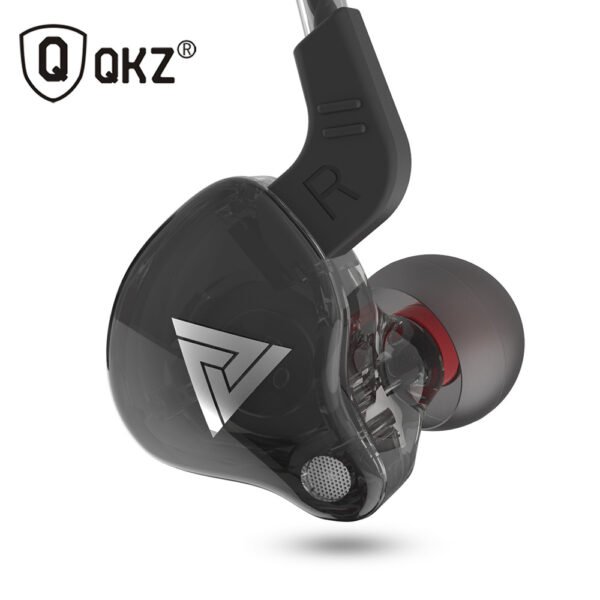 QKZ AK6 sports earphones in-ear wired control with microphone heavy bass mobile phone earphones wired earphones - Image 4