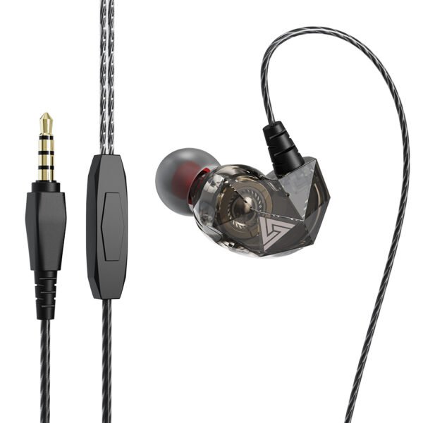 QKZ AK2 Sports Running Fashion In-ear Diamond Earphones for Mobile Phones