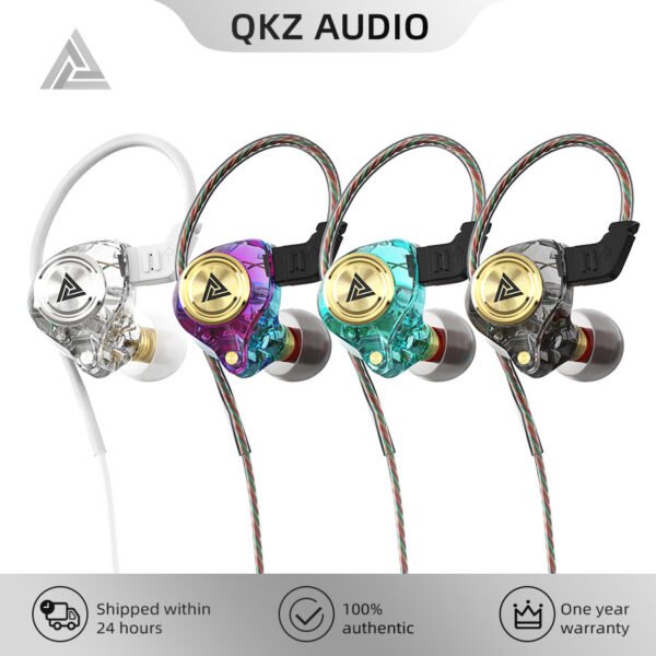 QKZ AK3 FiLe wired earphones in-ear stereo wired control earphones Wired earphones earplugs - Image 3