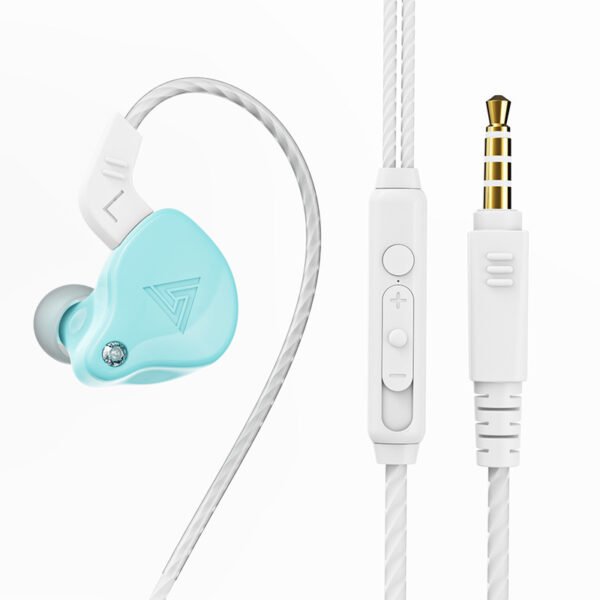 QKZ AK6 sports earphones in-ear wired control with microphone heavy bass mobile phone earphones wired earphones - Image 6