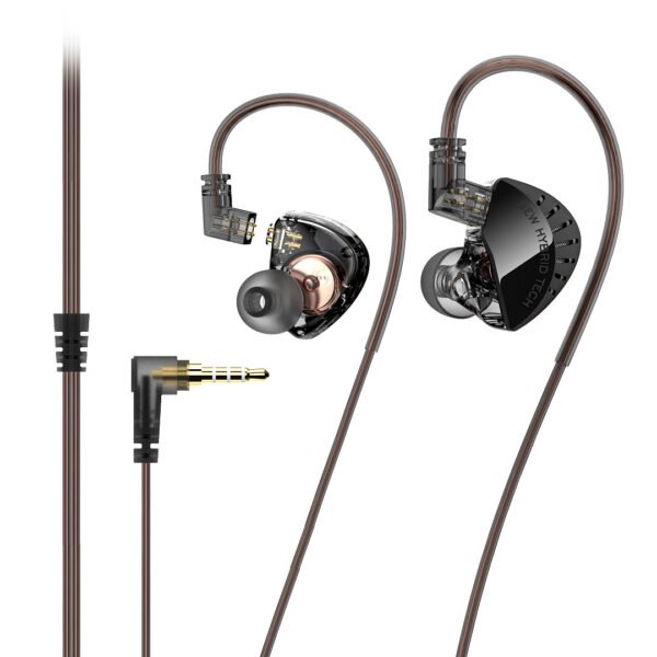 Lefei LD2  replaceable plug-in in-ear HIFI dynamic mobile phone game wired earphones earplugs - Image 6