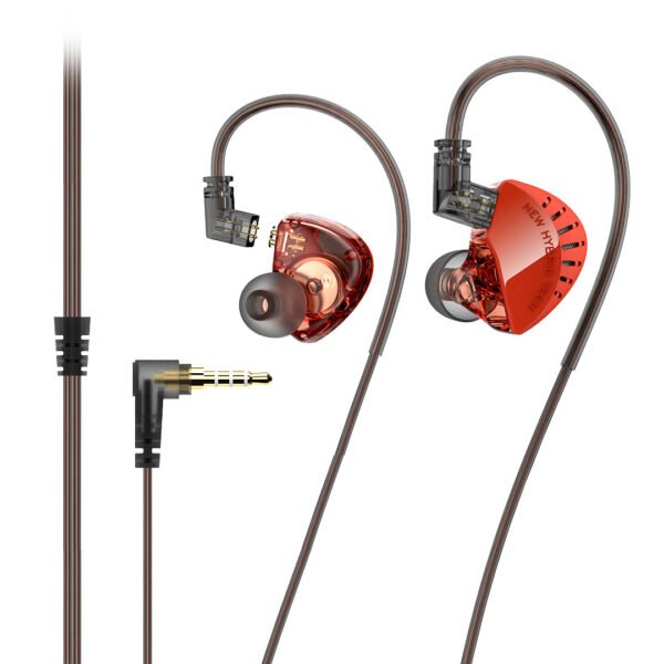 Lefei LD2  replaceable plug-in in-ear HIFI dynamic mobile phone game wired earphones earplugs - Image 9
