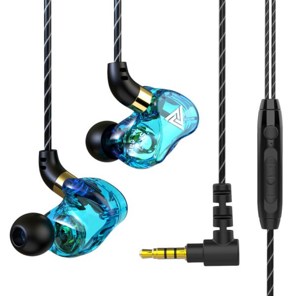 QKZ SK7 earphones in-ear stereo wired earphones monitor earphones mobile phone wired earphones earplugs - Image 3