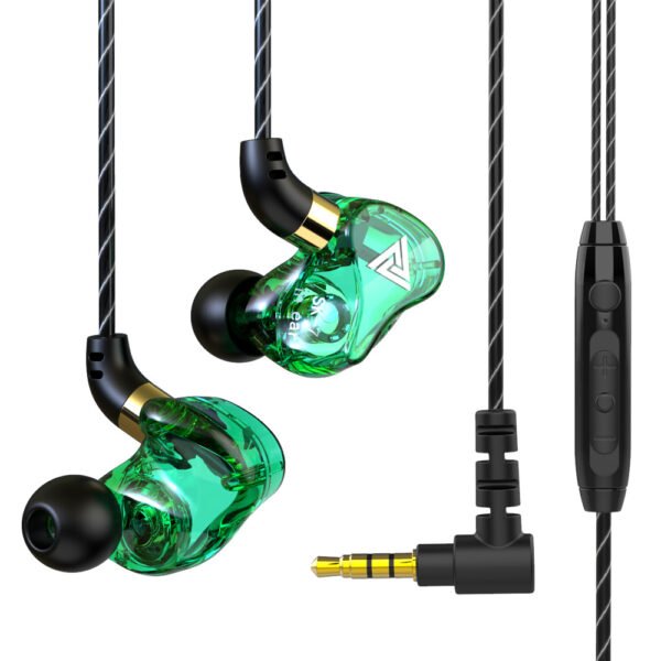 QKZ SK7 earphones in-ear stereo wired earphones monitor earphones mobile phone wired earphones earplugs - Image 4