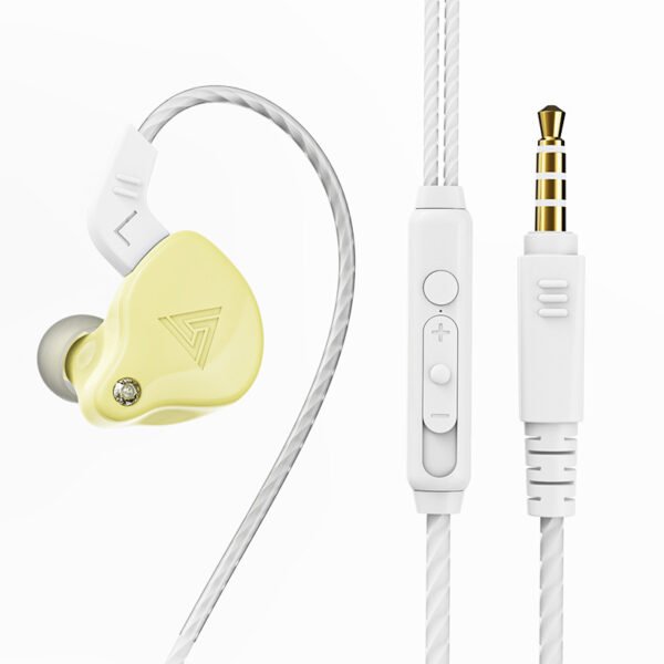 QKZ AK6-X earphones In-ear HIFI heavy bass earphones New hot earphones with wire control and microphone earplugs - Image 3