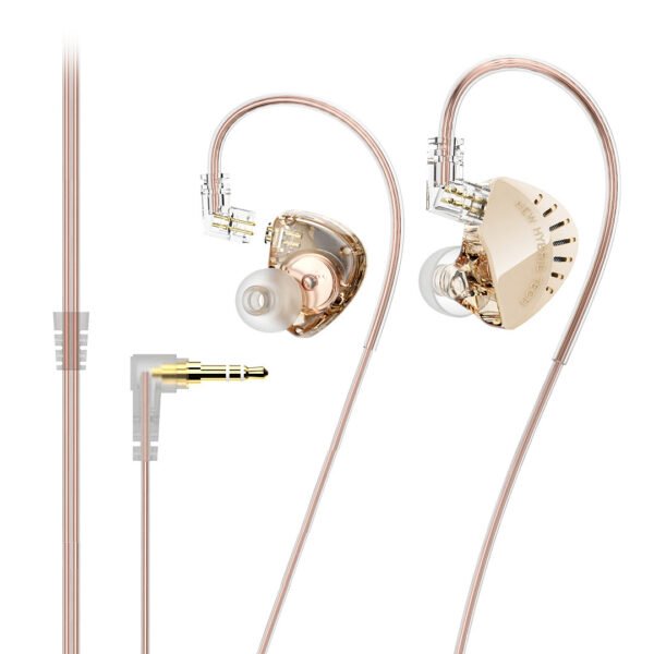 Lefei LD2  replaceable plug-in in-ear HIFI dynamic mobile phone game wired earphones earplugs - Image 8